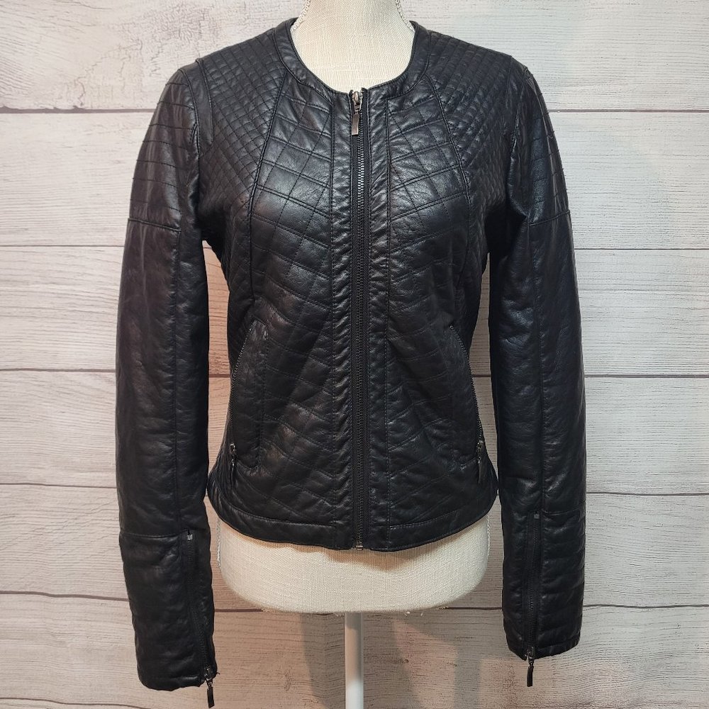 American Culture Faux Leather Jacket